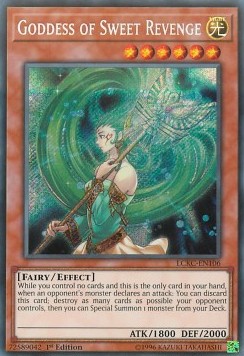 Goddess of Sweet Revenge LCKC-106 Secret Rare Excellent Englisch 1. Auflage