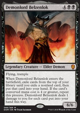 Demonlord Belzenlok DOM-86 Mythic Good Englisch