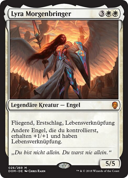 Lyra Morgenbringer DOM-26 Mythic Excellent Deutsch