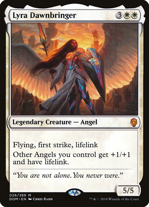 Lyra Morgenbringer DOM-26 Mythic Good Englisch