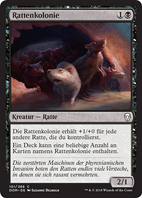 Rattenkolonie DOM-101 Common Excellent Deutsch