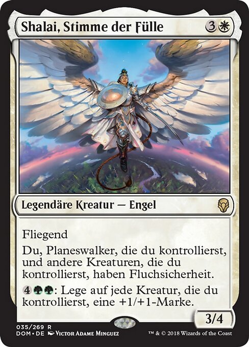 Shalai, Stimme der Fülle DOM-35 Rare Good Deutsch