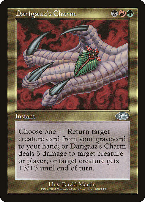 Darigaaz's Charm PLS-100 Uncommon Light Played Englisch