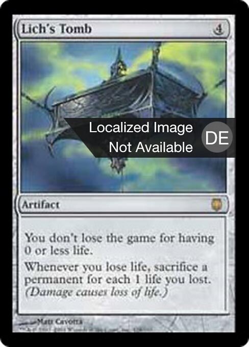 Gruft des Lichs DST-128 Rare Light Played Deutsch