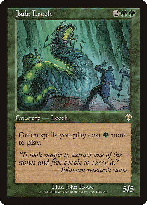 Jade Leech INV-190 Rare Good Englisch