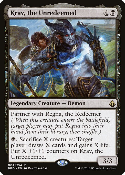 Krav, the Unredeemed BBD-4 Rare Excellent Englisch