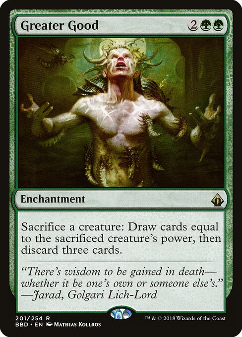 Greater Good BBD-201 Rare Excellent Englisch