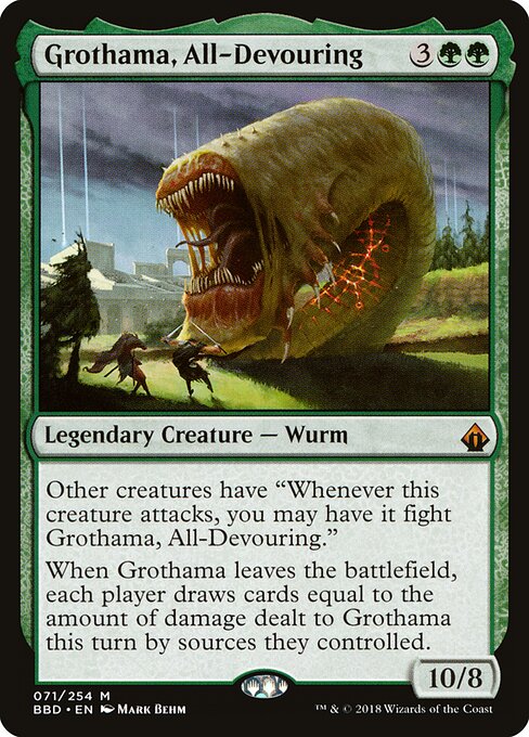 Grothama, All-Devouring BBD-71 Mythic Excellent Englisch