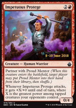 Impetuous Protege PBBD-19 Uncommon Excellent Englisch Foil
