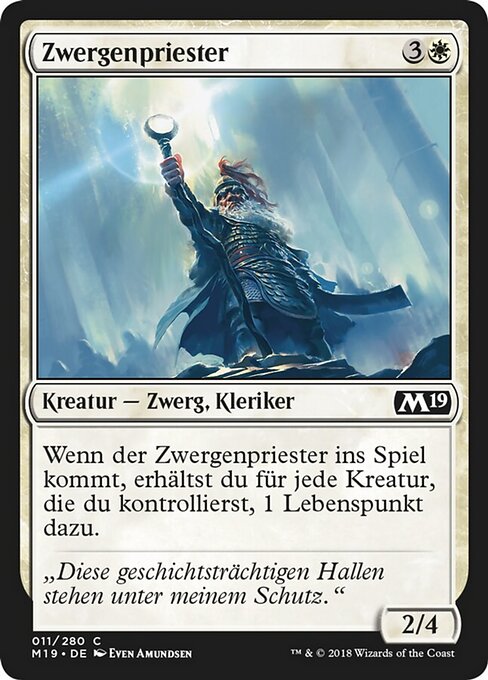 Zwergenpriester M19-11 Common Good Deutsch