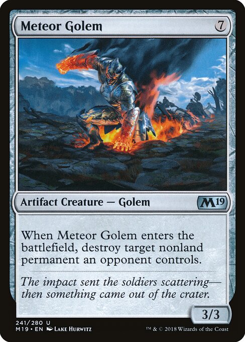 Meteorgolem M19-241 Uncommon Good Englisch