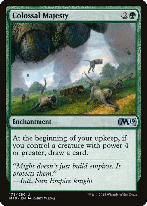 Colossal Majesty M19-173 Uncommon Excellent Englisch