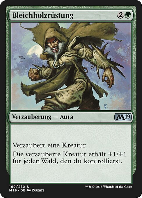 Bleichholzrüstung M19-169 Uncommon Near Mint Deutsch