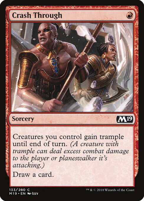 Crash Through M19-133 Common Near Mint Englisch