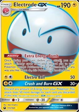 Electrode GX CES-155 Ultra Rare Played Englisch