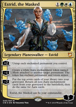 Estrid die Maskenträgerin (V.1) C18-40 Mythic Good Englisch Foil