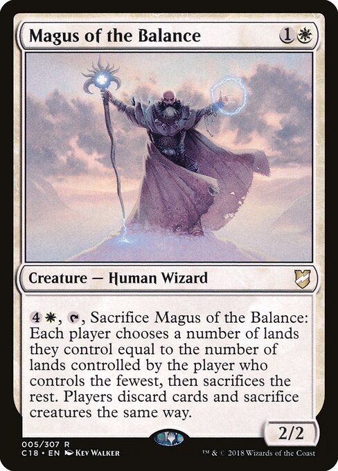 Magus of the Balance C18-5 Rare Excellent Englisch
