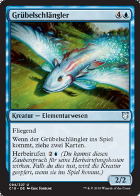 Grübelschlängler C18-94 Uncommon Excellent Deutsch