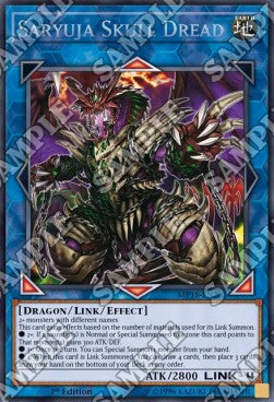 Saryuja-Schädelschrecken MP18-202 Secret Rare Excellent Deutsch 1. Auflage