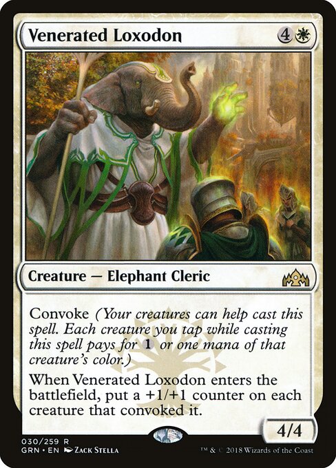 Venerated Loxodon GRN-30 Rare Excellent Englisch