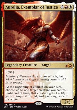 Aurelia, Verfechterin des Rechts GRN-153 Mythic Near Mint Englisch