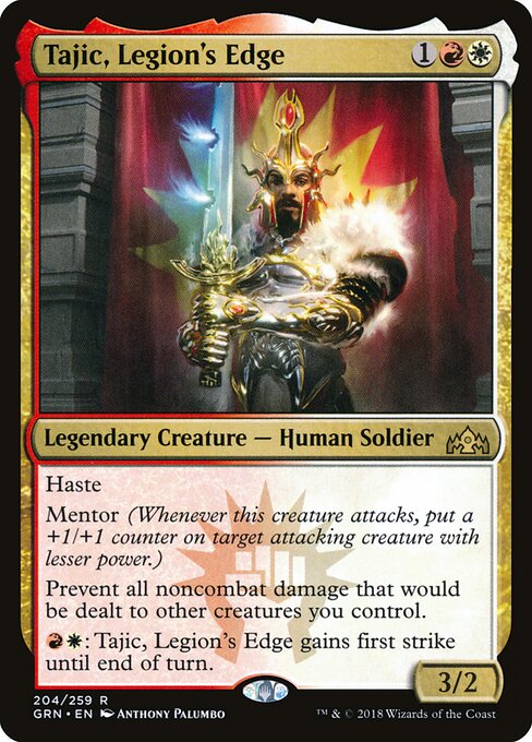 Tajic, Legion's Edge GRN-204 Rare Excellent Englisch Foil