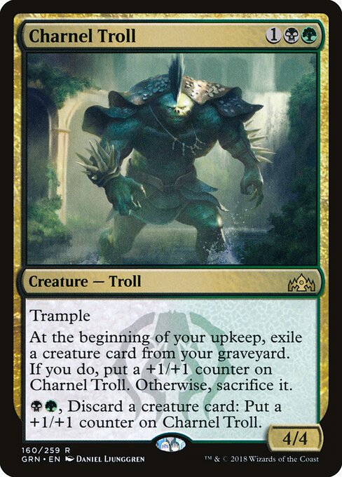 Charnel Troll GRN-160 Rare Excellent Englisch