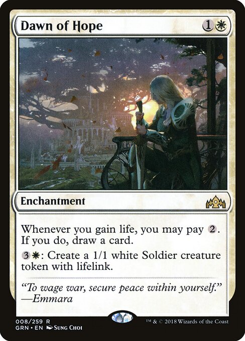 Dawn of Hope GRN-8 Rare Good Englisch