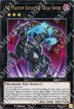 The Phantom Knights of Break Sword LEHD-C31 Ultra Rare Good Englisch 1. Auflage