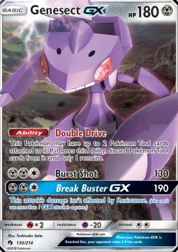Genesect GX LOT-130 Ultra Rare Poor Deutsch