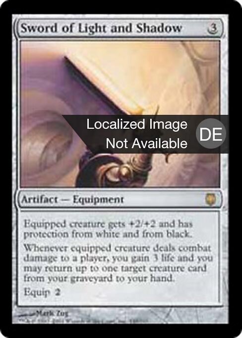 Schwert aus Licht und Schatten DST-149 Rare Light Played Deutsch