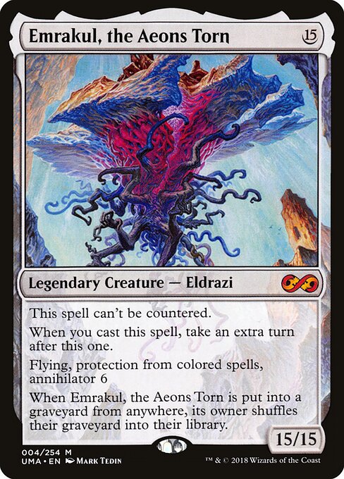 Emrakul, the Aeons Torn UMA-4 Mythic Excellent Englisch