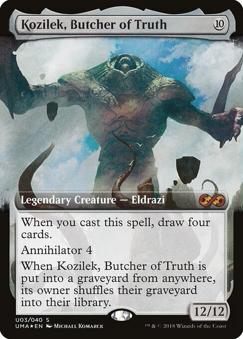 Kozilek, Butcher of Truth XUMA- Mythic Boosterfrisch Englisch Foil