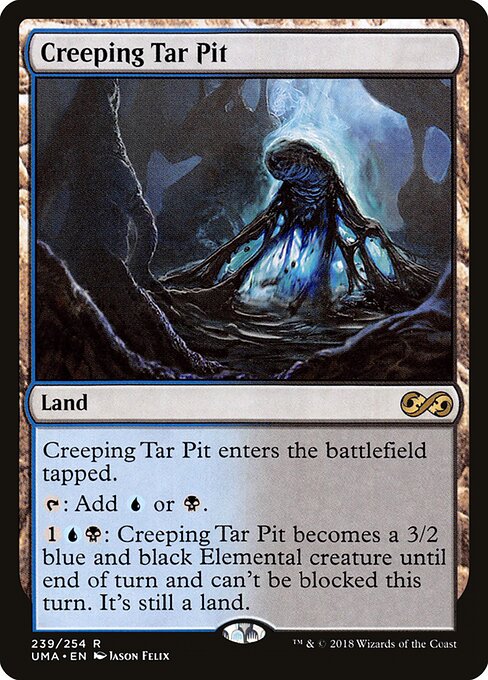 Creeping Tar Pit UMA-239 Rare Near Mint Englisch