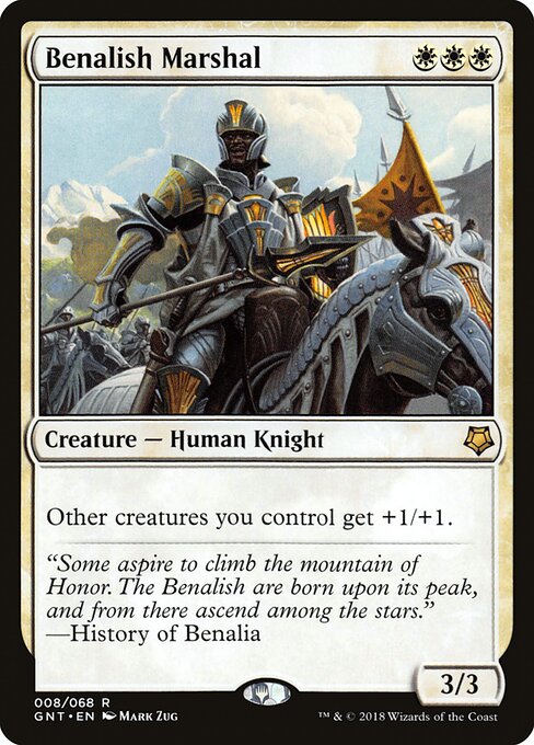 Benalish Marshal GNT-8 Rare Excellent Englisch