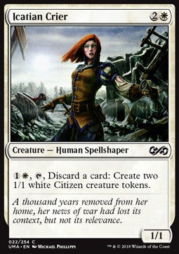 Icatianische Ausruferin UMA-22 Common Excellent Englisch Foil
