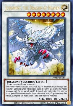 Judgment, the Dragon of Heaven JUMP-089 Ultra Rare Excellent Englisch