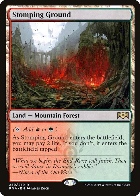 Stomping Ground RNA-259 Rare Near Mint Englisch