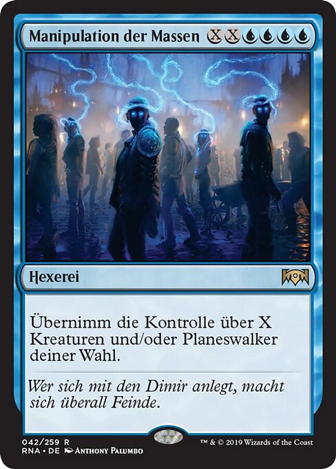 Manipulation der Massen RNA-42 Rare Light Played Deutsch