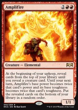 Amplifeuer RNA-92 Rare Excellent Englisch Foil