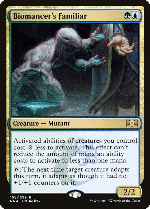 Biomancer's Familiar RNA-158 Rare Near Mint Englisch