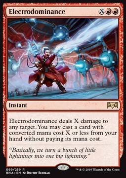 Elektrodominanz RNA-99 Rare Excellent Englisch Foil