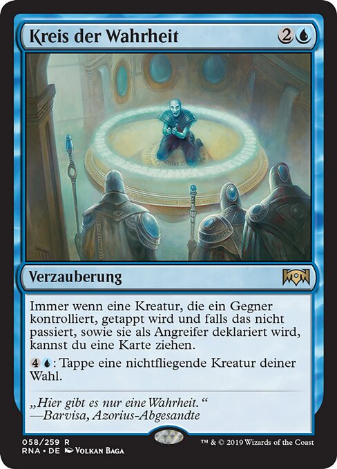 Kreis der Wahrheit RNA-58 Rare Good Deutsch