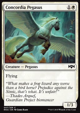 Concordia-Pegasus RNA-7 Common Near Mint Deutsch Foil