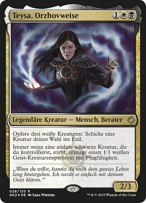 Teysa, Orzhovweiser GK2-28 Rare Excellent Deutsch Foil