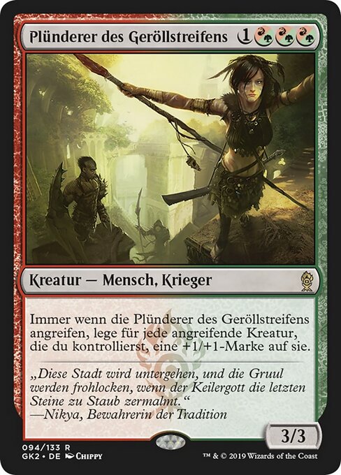 Plünderer des Geröllstreifens GK2-94 Rare Near Mint Deutsch