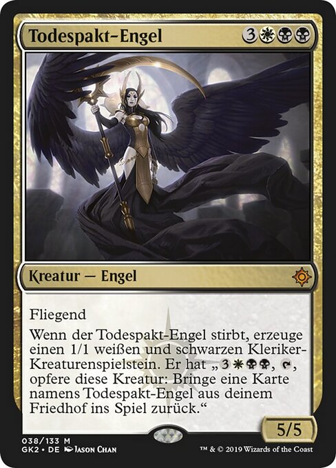 Todespakt-Engel GK2-38 Mythic Near Mint Deutsch