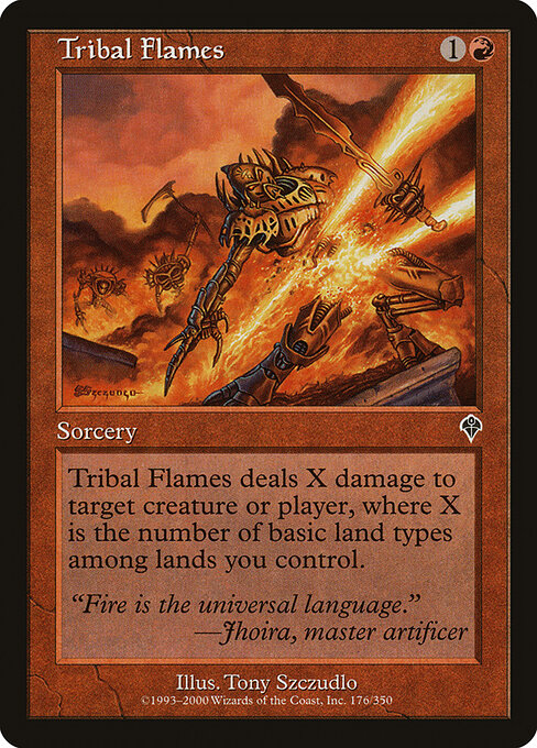Tribal Flames INV-176 Common Near Mint Englisch