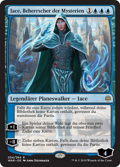Jace, Beherrscher der Mysterien WAR-54 Rare Excellent Deutsch