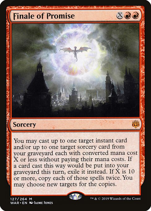 Finale of Promise WAR-127 Mythic Excellent Englisch Foil